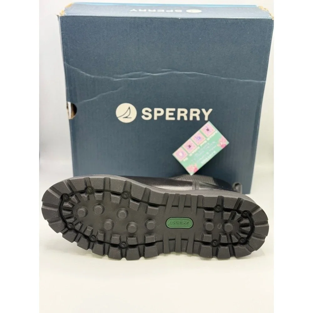 Sperry‎ MT-SIDER Chelsea Boot Men's 11 M Black Waterproof Leather NIB